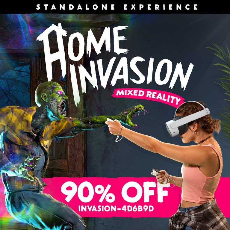 Home invasion for Meta Quest W/Code