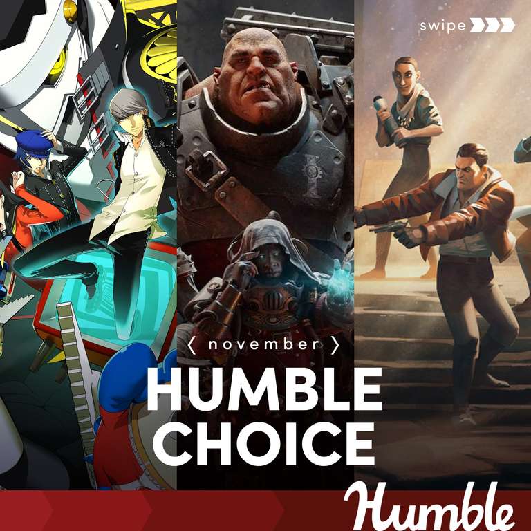 [Steam/PC] Humble Choice November: Warhammer 40,000 Darktide, Persona 4 Golden, Lamplighters League, Cassette Beasts, KarmaZoo & 3 More